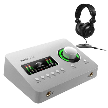 Universal Audio Apollo Solo Heritage Edition Thunderbolt 3 interface, realtime UAD processing, Mac/Windows, headphone bundle.