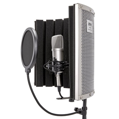 PreSonus AudioBox 96 + Eris 3.5 monitors bundle, mic, shield, headphones, stands, cables, Studio One software.
